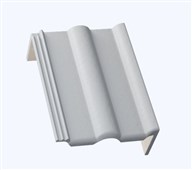 KMB BETA Elegant taška pultová okrajová pravá šedá